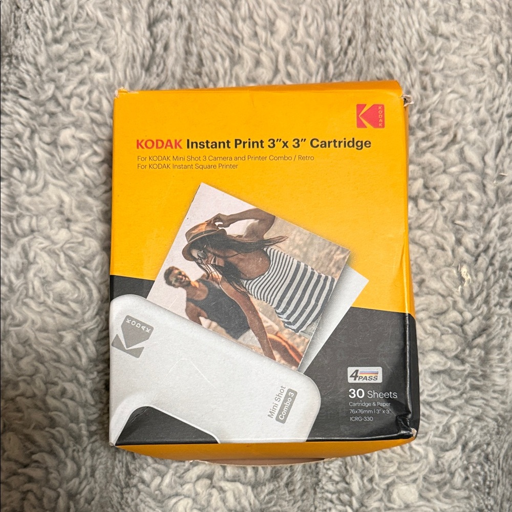 Kodak Instant Print Cartridge in Yellow and White